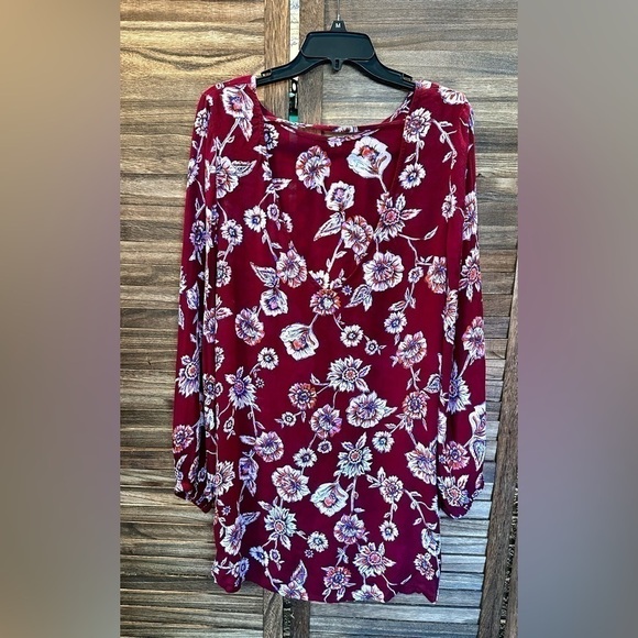 Billabong Floral Boho Mini Dress - Picture 3 of 7